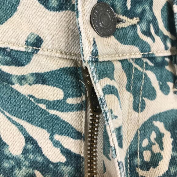 NWT Denim & Supply Ralph Lauren Asiatic Floral Print Ankle Zip Festival Jeans 26 - Picture 5 of 10